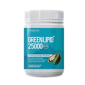 뉴질랜드 그리니아 초록입홍합 GREENIA GREEN MUSSEL 25000 240캡슐