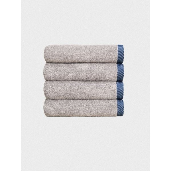 [국내생산] 1P 레포르마 하이브리드 코튼 타올_로프에디션 그레이 180g