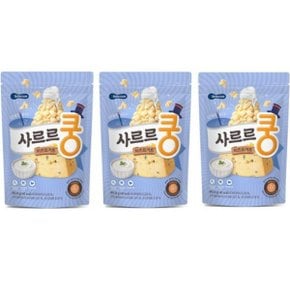 베베쿡 사르르쿵 과자 23g, 치즈요거트, 23g, 3개