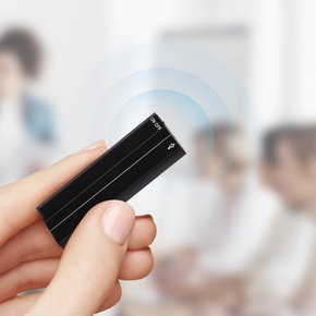 보이스 레코더 50x20mm 초소형 녹음기/원터치 간편조작 타임스탬프 기능