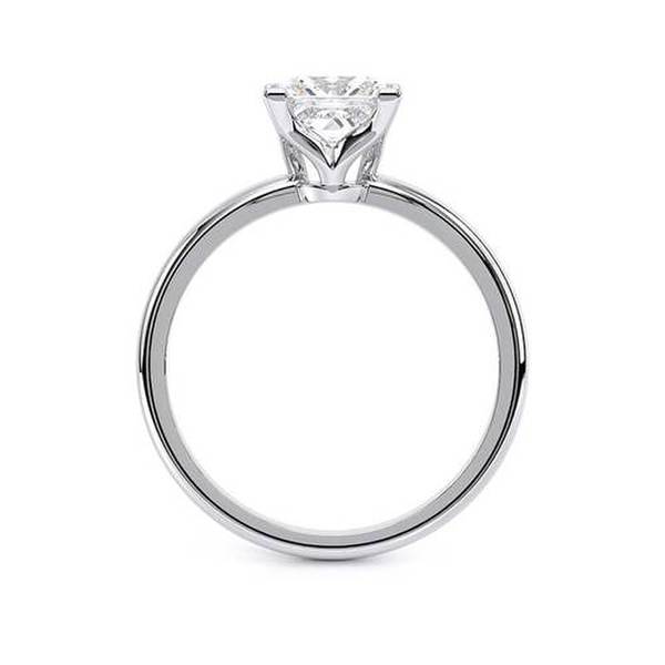 [LAB GROWN DIAMOND][Princess cut IGI 1.81ct D VS1]Allure Four Prong