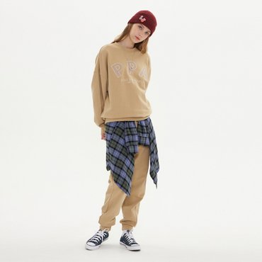 핑크파인애플 JOGGER PANTS_BEIGE