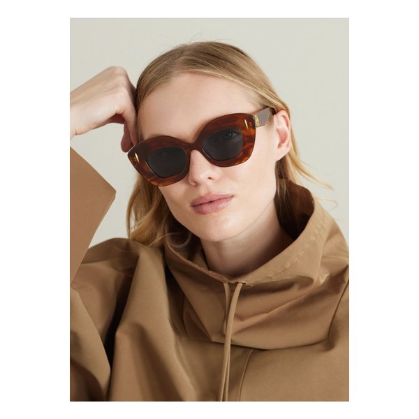 오버사이즈 캣아이 톨토이즈셸 아세테이트 선글라스 1647597359431653