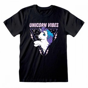 영국직구 마이리틀포니 마이 리틀 포니 남녀공용 유니콘 바이브 반팔 티셔츠