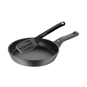 독일 WMF 후라이팬 프라이팬 Permadur Premium Induction Frying Pan 28 cm with Spatula Alumin