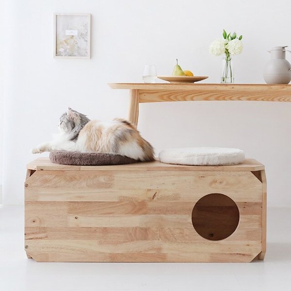 고양이 숨숨집 벤치 캣터널 MK26656