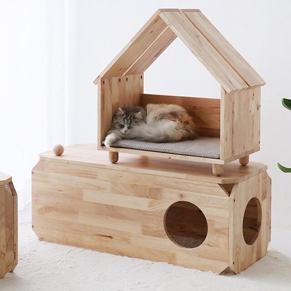 고양이 숨숨집 벤치 캣터널 MK26656