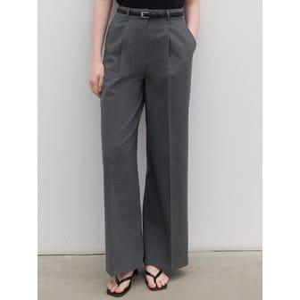 FRONTROW [이태리 울] Summer Wool Wide Trousers_2color