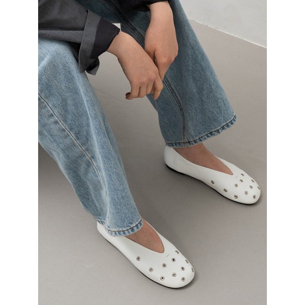 SUNNY _ EYELET WHITE