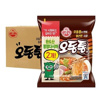 오뚜기 박스 오동통면 120g 40입