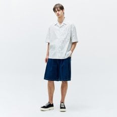 아쿠아렐 오픈카라 하프 셔츠 그린 ZH3SH310GR