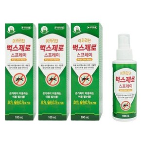 이카리딘 벅스제로 모기 진드기 스프레이 100ml x3개_P327091094