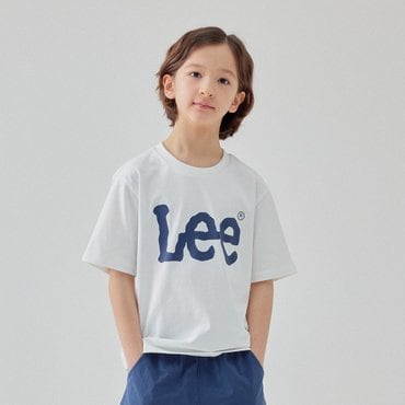 Lee Kids 빅 트위치 스탠다드핏 반팔 티 네이비 LK2502ST02NA