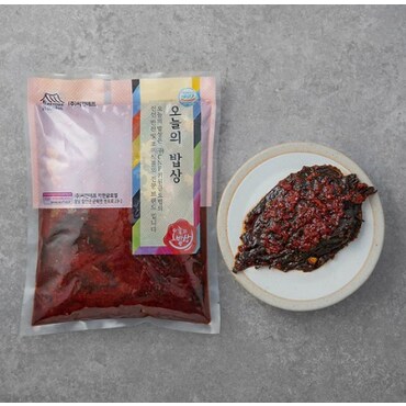  HACCP 국내생산 밑반찬 양념깻잎무침 1KG