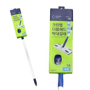 매직크린 막대걸레 대형 더블헤드 크린랩