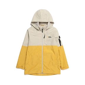 N211KJP050 절개배색 자켓 MUSTARD