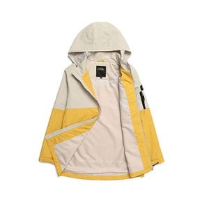 N211KJP050 절개배색 자켓 MUSTARD