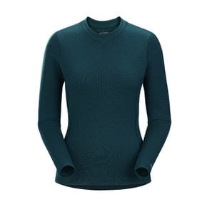 [시흥점] [공식판매처][23년 S/S]로 메리노 울 크루 넥 LS 여성 RHO MERINO WOOL LS CREW W (ATNSWX6251)