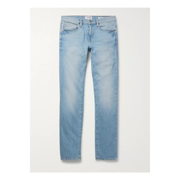 L`Homme Slim-Fit Denim Jeans 블루 1647597282978567