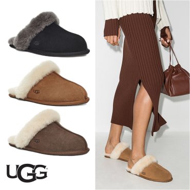 UGG 어그 UGG 양털 슬리퍼 스커프 스커페트 여성 겨울 방한슈즈 5종택일