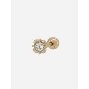 14k frame lab diamond piercing