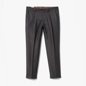 BRIGLIA 브릴리아 TIBERIOS 1PLEAT WOOL PANTS (PIOMBO) IAF2M30011A14