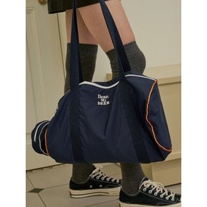 [Large] Logo sports duffel bag_ Navy