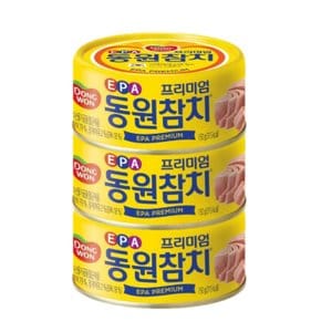  동원참치 EPA 프리미엄 참치캔 150g (3캔)