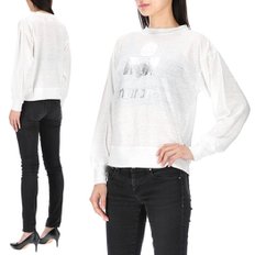 이자벨마랑 [명품] 이자벨마랑 KLOWIA 로고 TS0005FA A1N10E 20WH 여성 린넨 긴팔티셔츠
