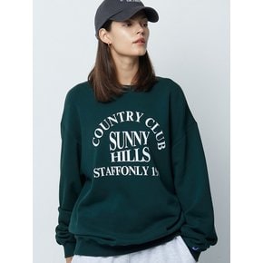 SUNNY HILLS SWEATSHIRTS (GREEN)