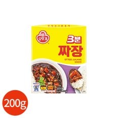  오뚜기 3분 쇠고기 짜장 200g x 6입