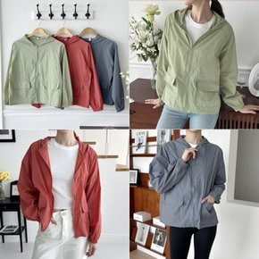여성 경량 가을 여름 잠바 봄 바람막이 아노락 집업 자켓 점퍼