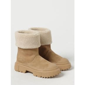 호건 Hogan ankle boots in suede and shearling HXW6190FC20HTA TP63065389 66571663