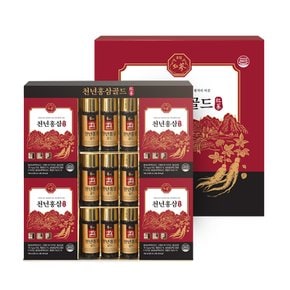 천년홍삼골드 (50ml*9병,50ml*12포) [쇼핑백 포함]