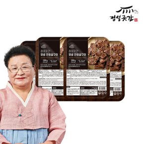 강순의 명인의 양념 소 안창살구이 250g 4팩