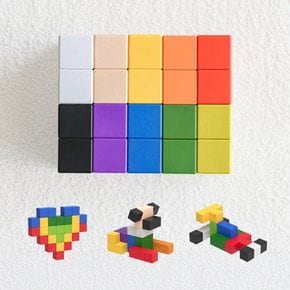 유아 자석블럭 40pcs 아기 블록 교구 장난감