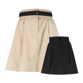 보스케 여성 여름 골프 벨트 밴딩 플리츠 큐롯 스커트 BQ2523299