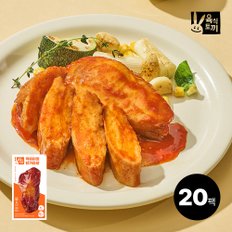 소스 닭가슴살 100g 떡볶이 20팩