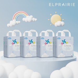 엘프레리 에어씬  팬티 기저귀 4팩(104매)-XXL(점보형)