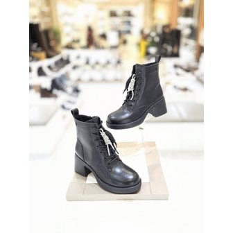 미소페 [시흥점] 여성 6센티 탈부착 포인트 워커 앵클부츠 (712546031)