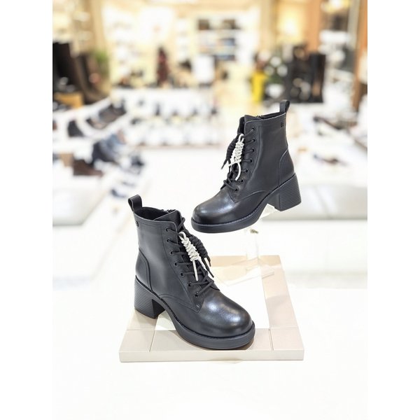 [시흥점] 여성 6센티 탈부착 포인트 워커 앵클부츠 (712546031)