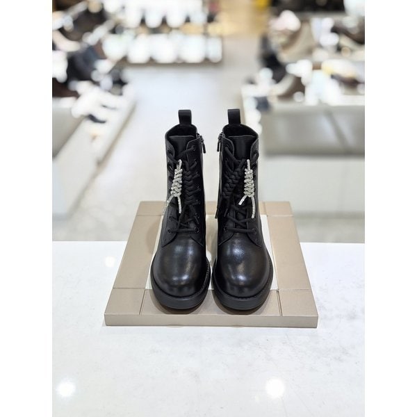 [시흥점] 여성 6센티 탈부착 포인트 워커 앵클부츠 (712546031)