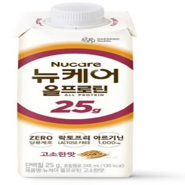 대상웰라이프 뉴케어 올프로틴 고소한맛 245ml