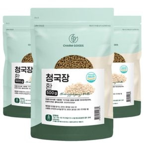 국산 청국장환 500g 3팩