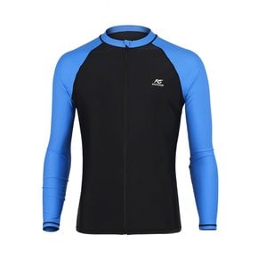쿠기 남성 집업래쉬가드 KT-R7528