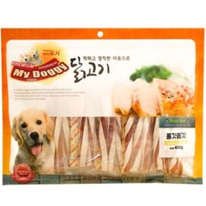 D17 마이도기 착한닭 400g 쫄깃 치킨샌드위치 10개 (WB8CAF9)