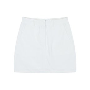 HAPPINESS A-LINE MINI SKIRT_WHITE