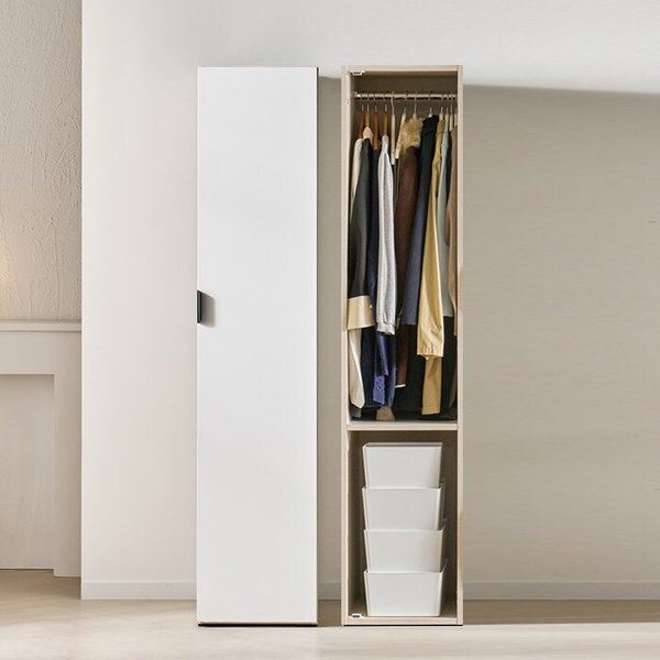 단독장롱 키큰장 옷장 40cm TP880