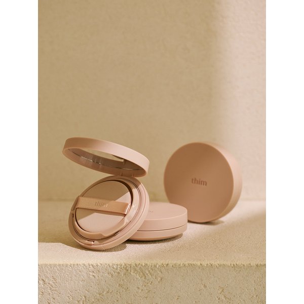 띰 루미너스 스킨 쿠션 세트 [구성: 본품 15g (내장퍼프 1매)+리필 15g (내장 퍼프 1매)]