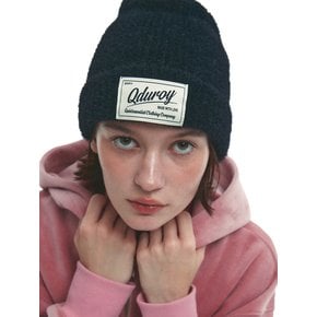 Fluffy Knit Beanie - Night